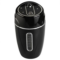 ATC 180ML Mini Ultra-Quiet Car Vehicle Mounted Aromatherapy Humidifier Travel Office and Home Use Air Purification Humidifier (Black) - B06VT3ZKWH